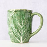 Hectarul - Cana verde ceramica 450 ml Cabbage Boltze